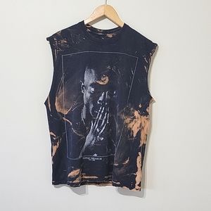 ❤ 3 x $15 ❤ Bravado bleached Muscle Shirt Tupac Shakur size M